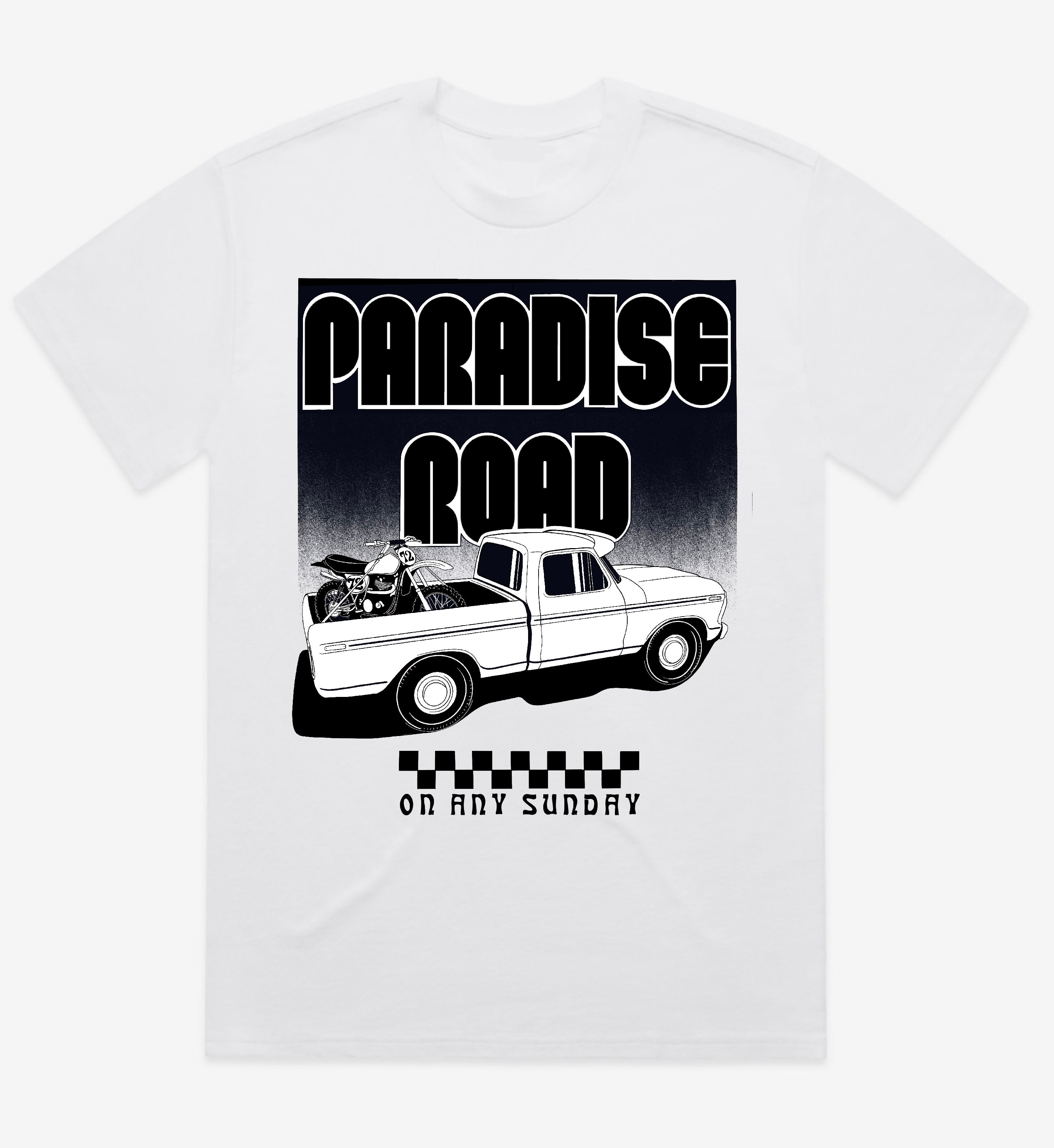 On any sunday heavy tee.