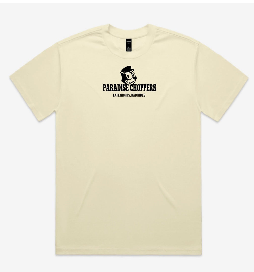 Paradise choppers heavy tee