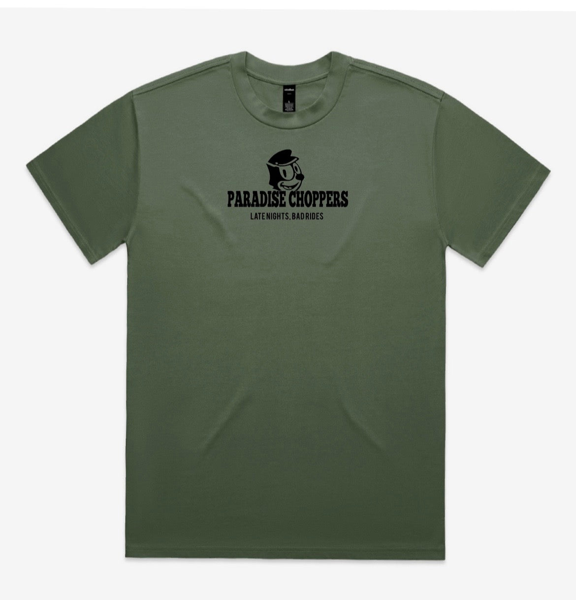 Paradise choppers heavy tee